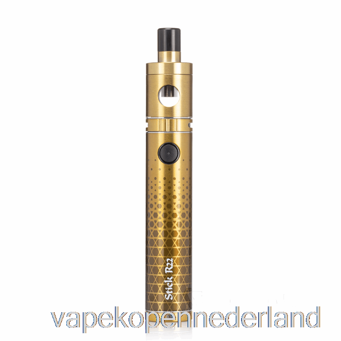 Vape Nederland Smok Stick R22 40w Starterkit Mat Goud